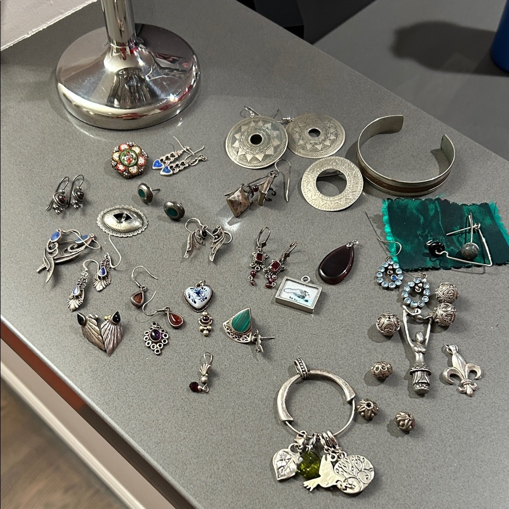 Silver and Gemstone Jewelry Collection - All for one price.